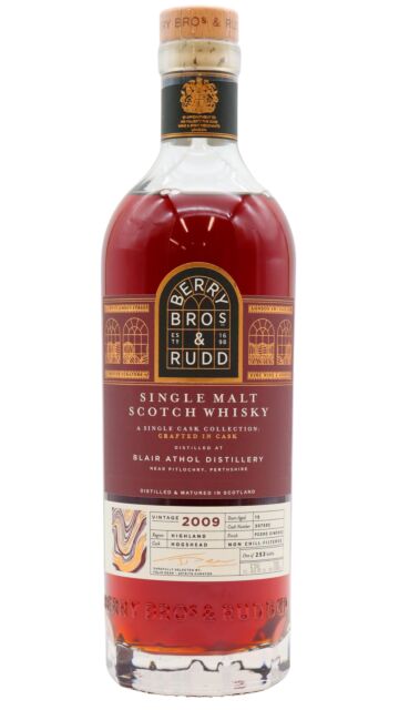 Blair Athol - Berry Bros & Rudd - Crafted In Cask Single Pedro Ximenez Cask #307592 2009 15 year old Whisky
