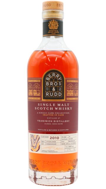 Teaninich - Berry Bros & Rudd - Crafted In Cask Single Margaux Wine Cask #721403 2010 14 year old Whisky