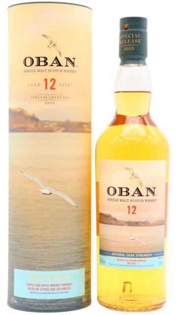 Oban - 2025 Special Release Single Malt Scotch 12 year old Whisky