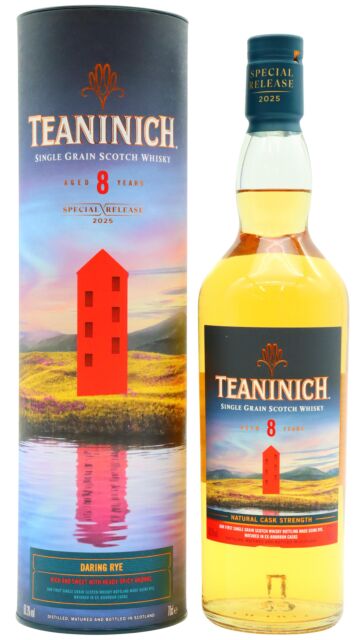 Teaninich - 2025 Special Release Single Grain Scotch 8 year old Whisky
