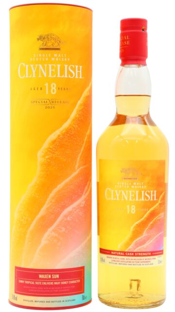 Clynelish - 2025 Special Release Single Malt Scotch 18 year old Whisky
