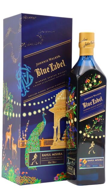 Johnnie Walker - Blue Label 2025 Diwali Limited Edition Rahul Mishra Blended Scotch Whisky