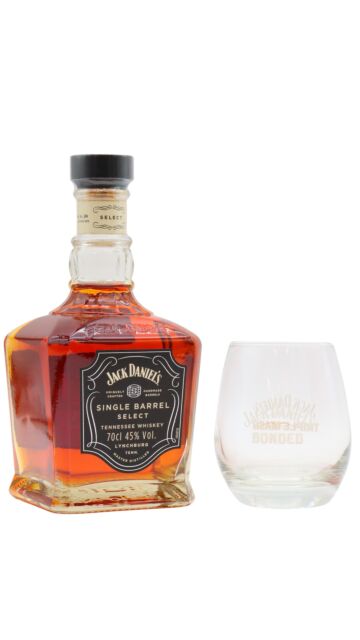 Jack Daniel's - Single Barrel Select Whiskey (Includes Branded Glass)