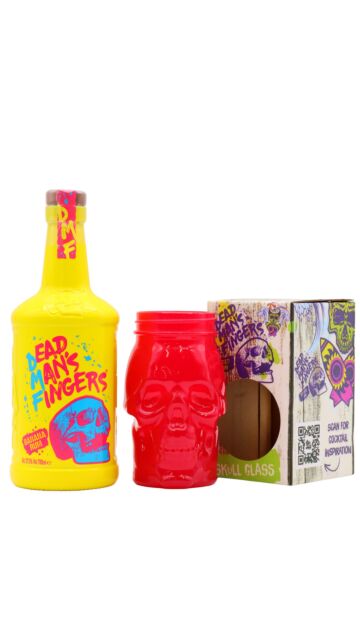 Dead Man's Fingers - Banana Rum (Includes Coloured Skull Glass)