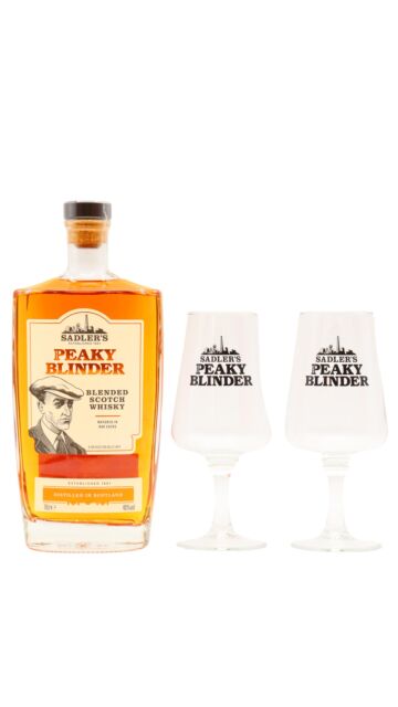 Peaky Blinder - Blended Scotch Whisky (Includes Branded Glasses)