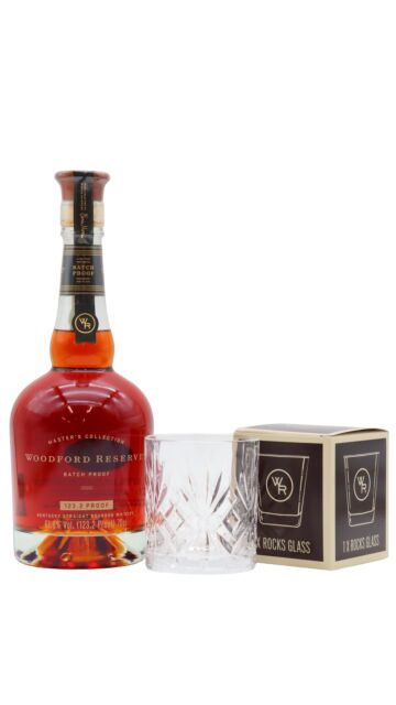 Woodford Reserve - Master's Collection 123.2 Batch Proof Kentucky Straight Bourbon Whiskey (Includes Branded Glass)