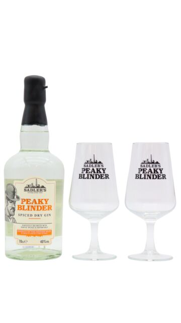 Peaky Blinder - Spiced Gin (Includes Branded Glasses)