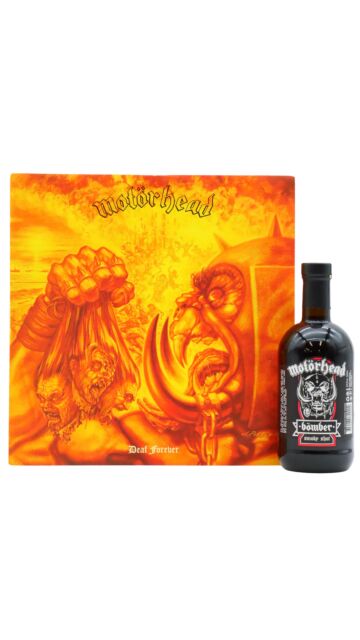 Motorhead - Bomber Smoky Shot Liqueur (Includes Motorhead Deaf Forever 12" Vinyl)