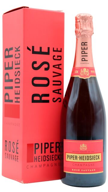 Piper-Heidsieck - Rose Sauvage NV Champagne (Includes Gift Box)