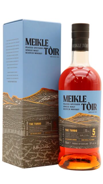 GlenAllachie - Meikle Toir - The Turbo 2025 Release Single Malt Scotch 5 year old Whisky