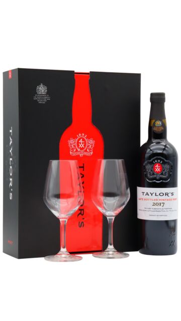 Taylor's - Late Bottled Vintage 2017 Port Glass Pack
