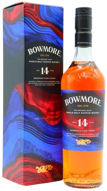 Bowmore - Bordeaux Wine Finish Single Malt Scotch 14 year old Whisky