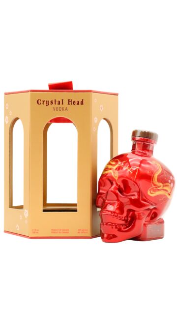 Crystal Head - Limited Edition 2024 Lunar New Year Of The Snake Canadian Vodka (Dan Aykroyd)