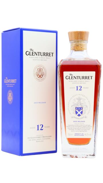 Glenturret - 2025 Release Single Malt Scotch 12 year old Whisky
