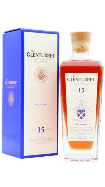 Glenturret - 2025 Release Single Malt Scotch 15 year old Whisky