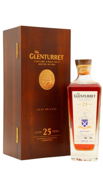 Glenturret - 2025 Release Single Malt Scotch 25 year old Whisky