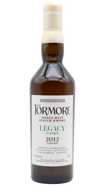 Tormore - Legacy Casks - Single Bourbon Cask #800313 2012 13 year old Whisky