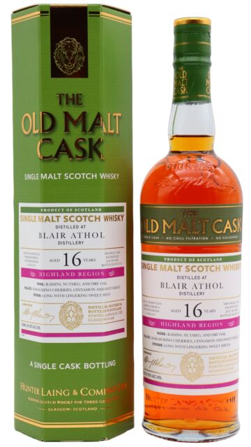 Blair Athol - Old Malt Cask Single Wine Cask #21873 2009 16 year old Whisky