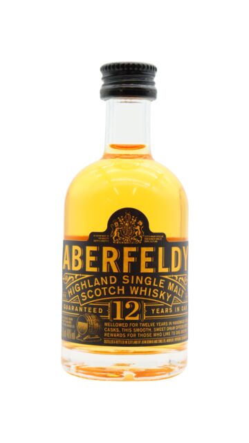 Aberfeldy - Highland Single Malt 12 year old Whisky Miniature