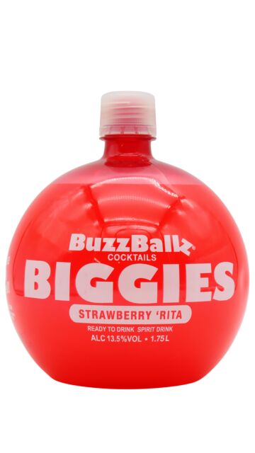 BuzzBallz - Strawberry Rita Biggie Cocktail (1.75 Litre Magnum)