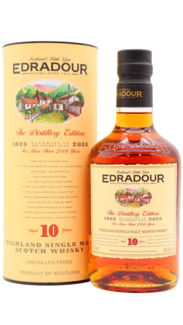 Edradour - 200th Anniversary Distillery Edition Single Malt Scotch 10 year old Whisky