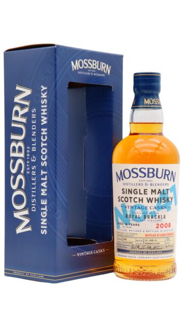 Royal Brackla - Mossburn Vintage Cask Batch #41 2008 16 year old Whisky