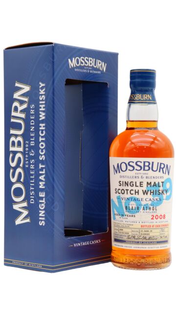 Blair Athol - Mossburn Vintage Cask Batch #39 2008 16 year old Whisky