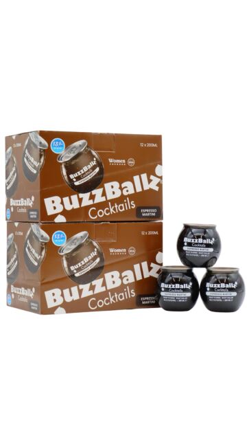 BuzzBallz - Espresso Martini Cocktail (24 x 20cl)