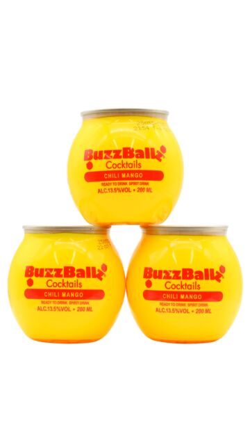BuzzBallz - Chili Mango Cocktail (3 x 20cl)