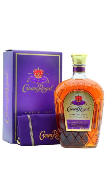 Crown Royal - Fine Deluxe Blended Canadian Whisky (1 Litre)