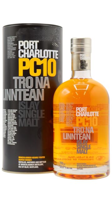 Port Charlotte - PC10 1st Edition Islay Single Malt Scotch 2002 10 year old Whisky