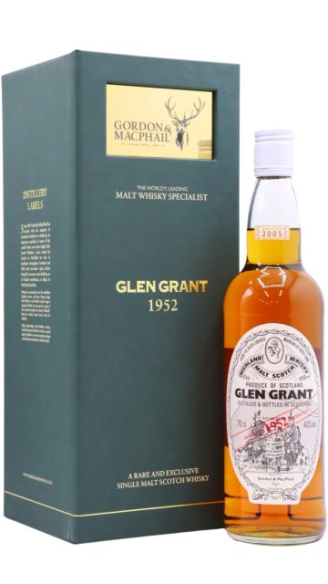 Glen Grant - Gordon & MacPhail Speyside Single Malt Scotch 1952 52 year old Whisky