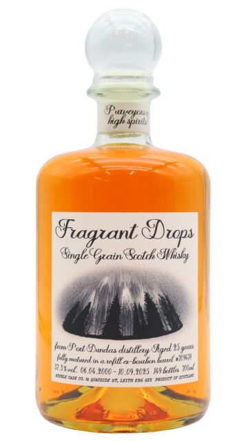 Port Dundas (silent) - Fragrant Drops Single Cask #709478 Single Grain 2000 25 year old Whisky