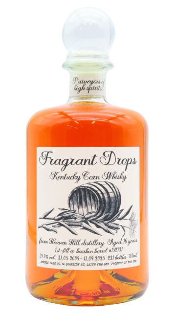 Heaven Hill - Fragrant Drops Single Cask #152731 Bourbon 2009 16 year old Whiskey