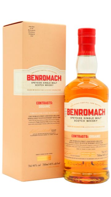 Benromach - Contrasts - Organic Single Malt Scotch 2015 9 year old Whisky
