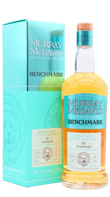 Tormore - Murray McDavid Benchmark Uitvlugt Rum Cask Single Malt Scotch 2015 10 year old Whisky