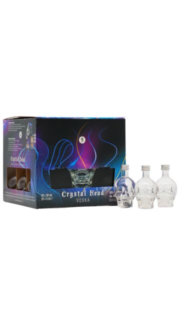 Crystal Head - Original Vodka Miniatures (24 x 5cl)
