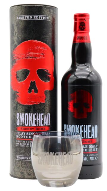 Smokehead - Sherry Cask Blast Islay Single Malt Scotch Whisky (Includes Branded Glass)