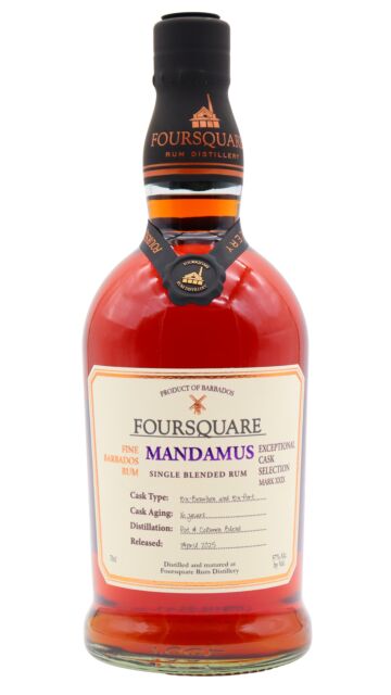 Foursquare - Exceptional Cask Selection Mark XXIX Mandamus Single Blended 16 year old Rum