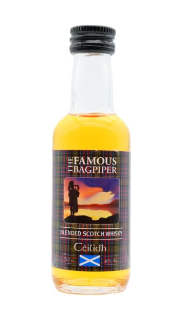 Ceilidh - The Famous Bagpiper Blended Scotch Whisky Miniature