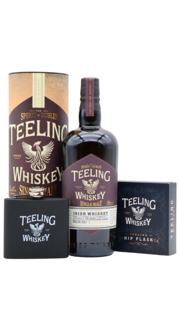 Teeling - Irish Single Malt Whiskey (Includes Hip Flask)