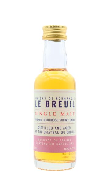 Le Breuil - Oloroso Sherry Cask Finish French Single Malt Whisky Miniature