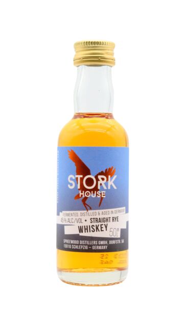 Stork House - Straight Rye German Whisky Miniature