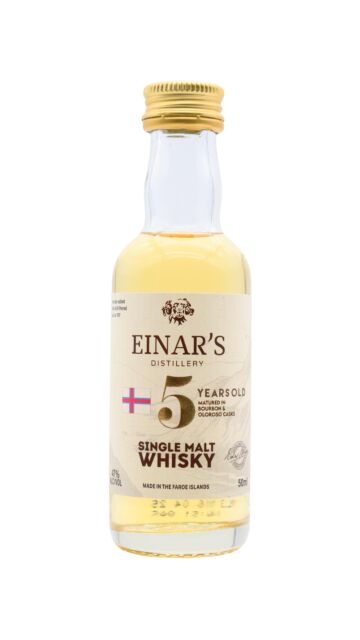 Einar's - Faroese Single Malt 5 year old Whisky Miniature