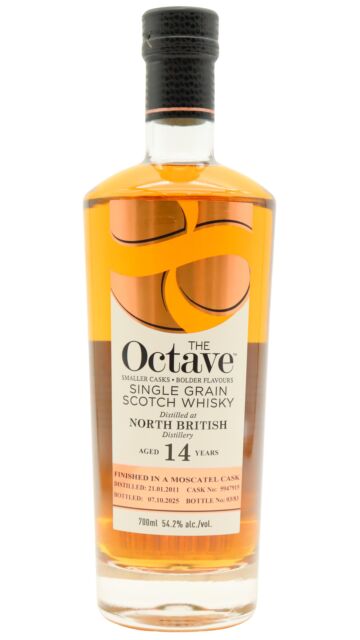 North British - The Octave Single Moscatel Cask #5947915 2011 14 year old Whisky