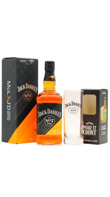 Jack Daniel's - Old No. 7 McLaren Formula 1 Team 2025 Edition Tennessee Whiskey (Includes Highball Glass)