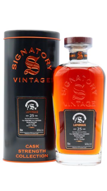 Laphroaig - Signatory Vintage Symington's Choice Single Cask #4078 2000 25 year old Whisky