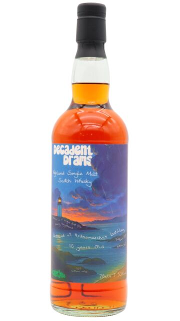 Ardnamurchan - Decadent Drams Single Sherry Cask Single Malt Scotch 2015 10 year old Whisky
