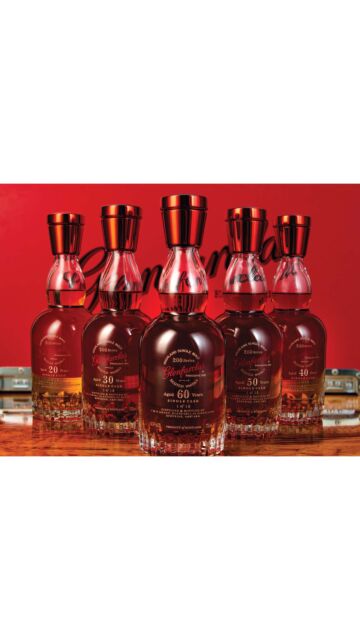 Glenfarclas - The 200 Writing Desk - 20, 30, 40, 50 & 60 Year Old Single Malt Scotch Whisky