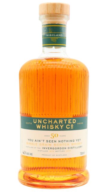 Invergordon - Uncharted Whisky Co. You Ain't Seen Nothing Yet Single Grain Scotch 1974 50 year old Whisky